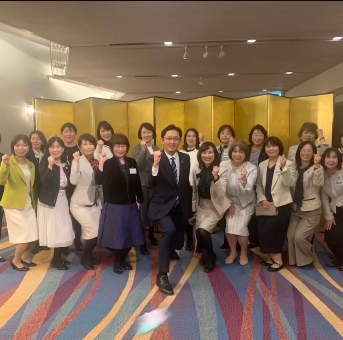 公明党兵庫県本部の新年賀会