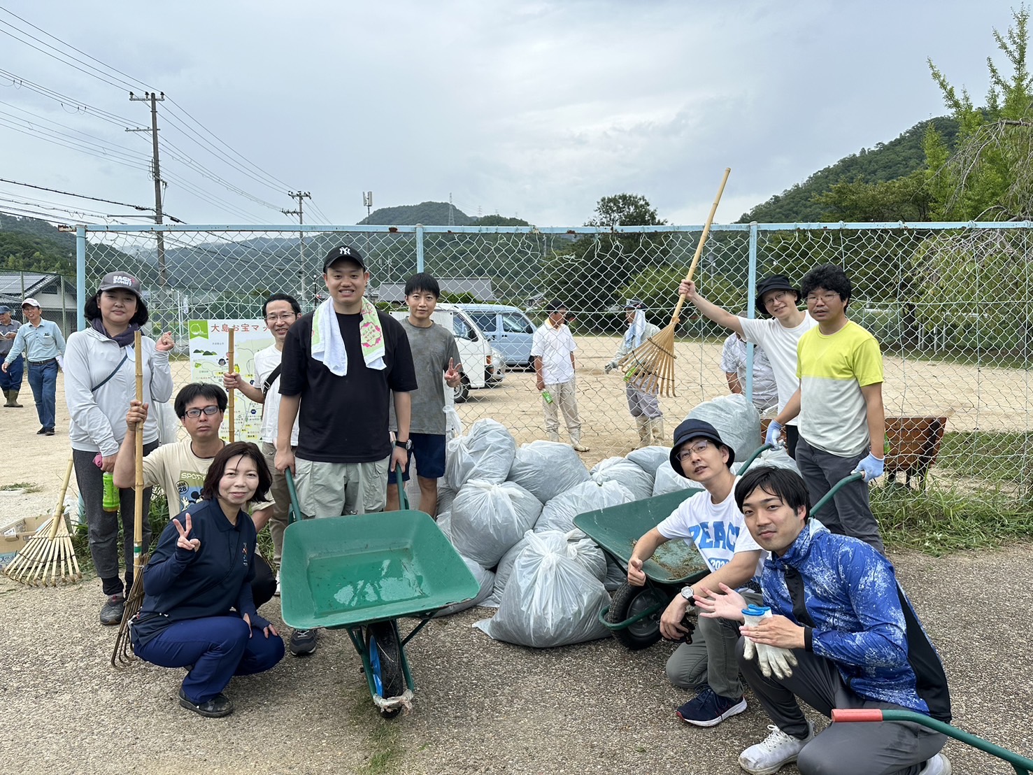 まちぴか運動に参加しました!