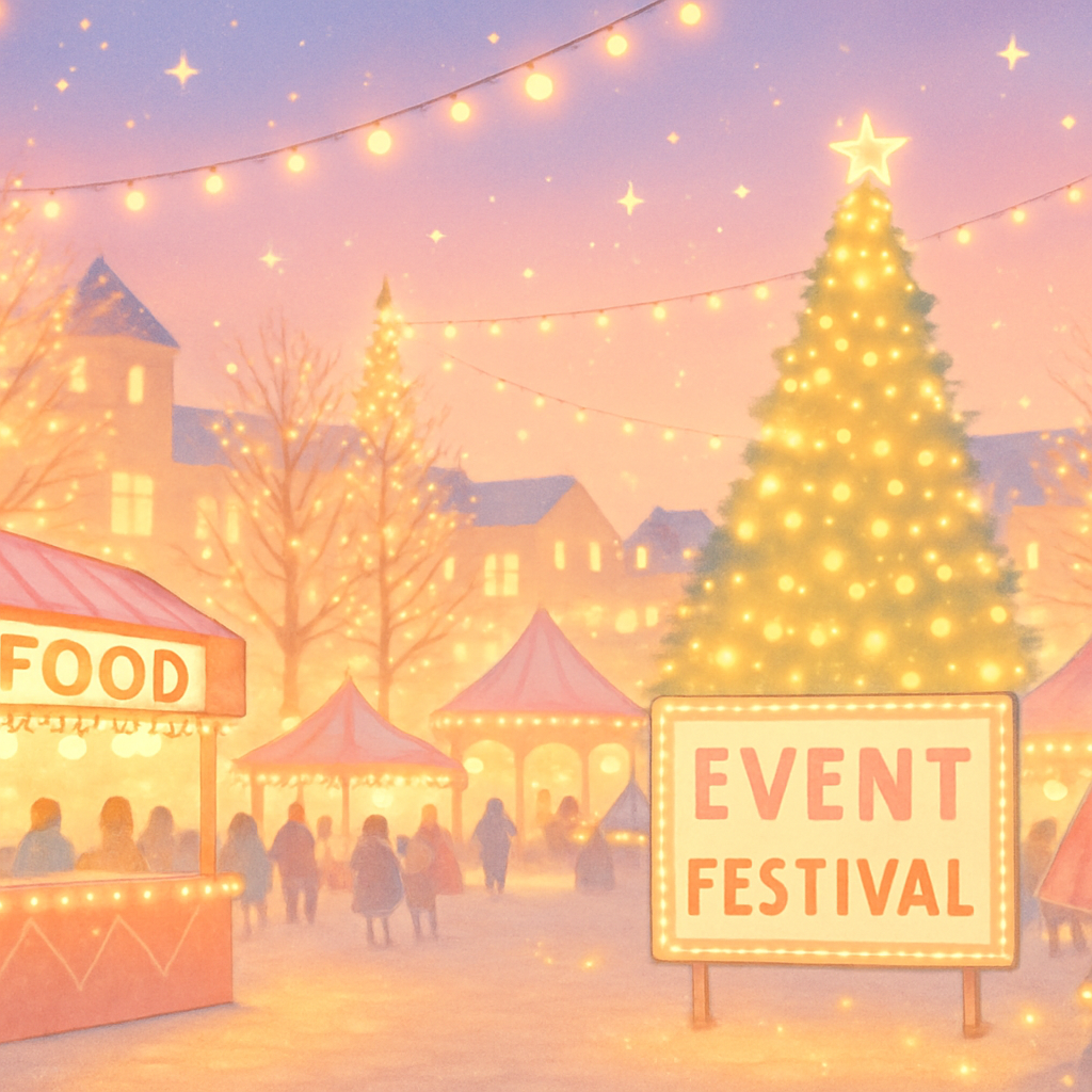 川西・猪名川の冬を彩るイベントが開催されます｜12月6日は地域が盛り上がる一日に