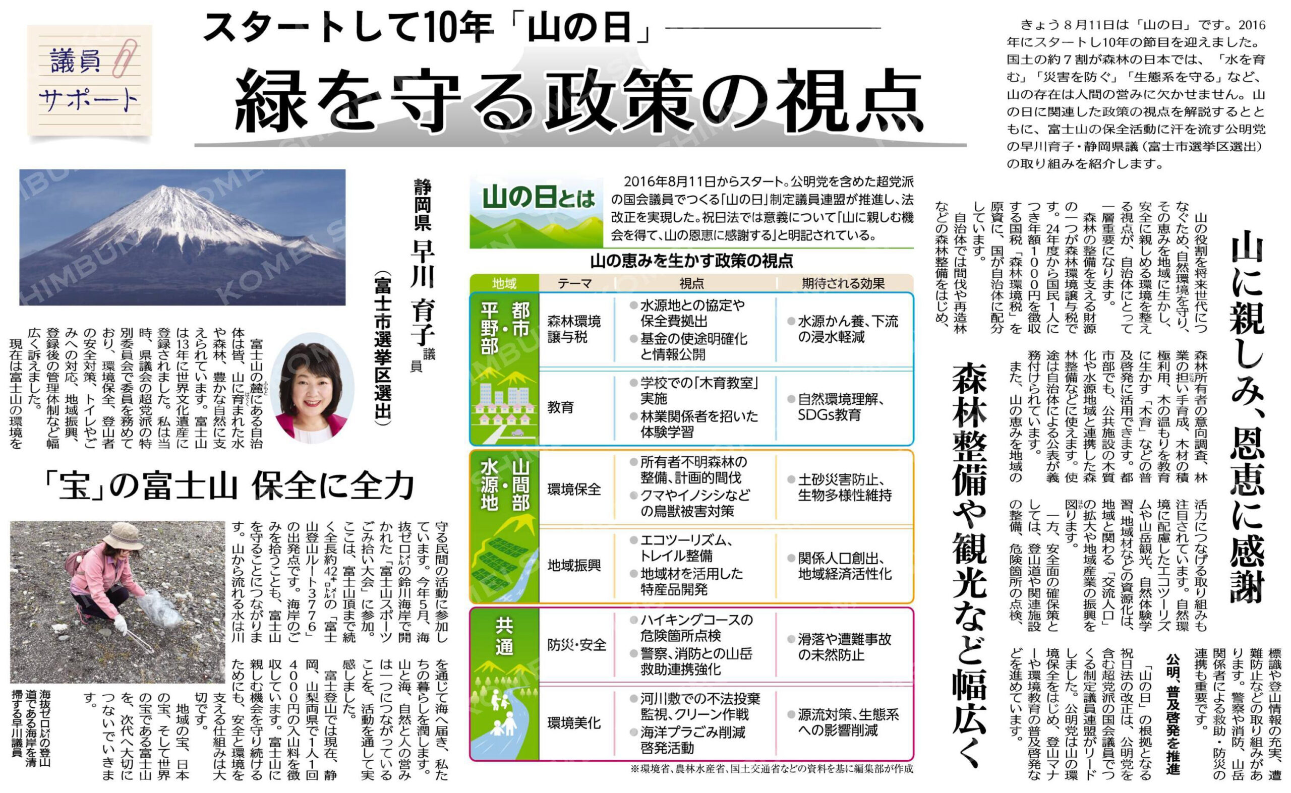🌄山の日に考えたこと 8月11日は「山の日」